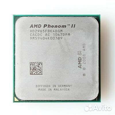 Процессор Phenom ii x4 965 black edition