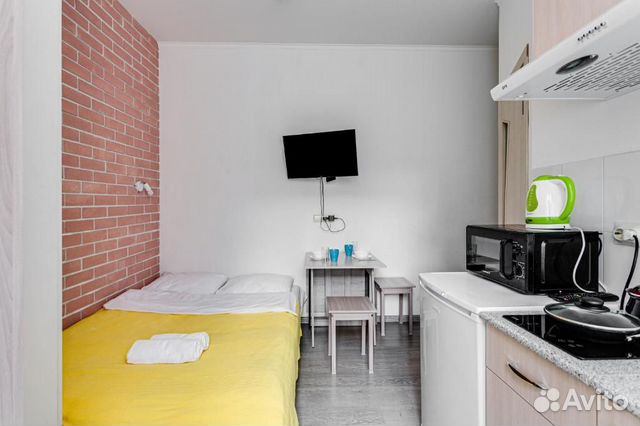

Квартира-студия, 18 м², 1 кровать