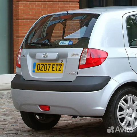 Бампер задний в цвет Hyundai Getz (2005-2011)