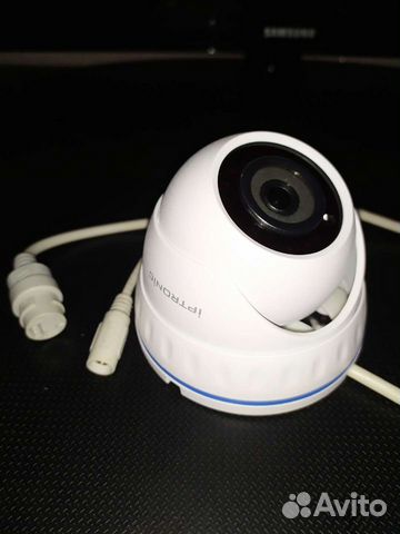 Камера видеонаблюдения купольная уличная