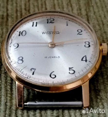 Часы позолоченные ау 20 из СССР