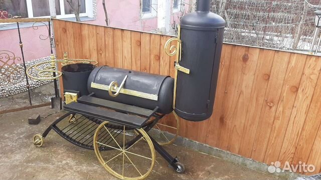 Мангал барбекю коптильня в симферополе