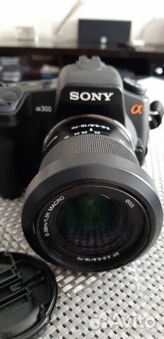 Зеркальный фотоаппарат sony а300