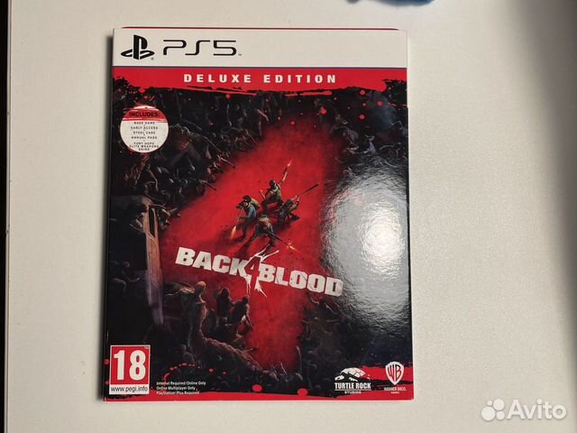 Игра на ps5. Black 4 Blood