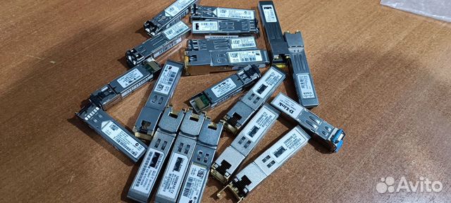 Модуль оптический, RJ45- SFP Cisco