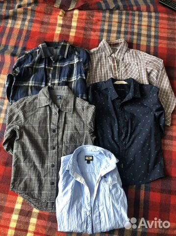 Рубашки gap, mexx, navigare, h&m