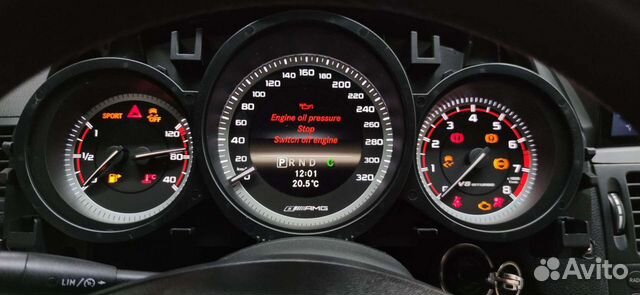 Панель приборов W212 E63 S AMG