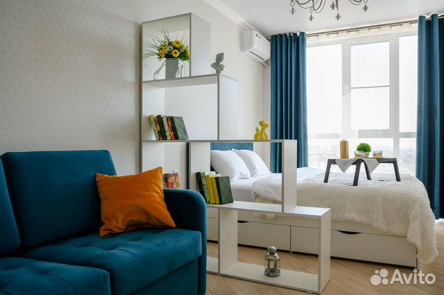 

1-к. квартира, 39 м², 2 кровати