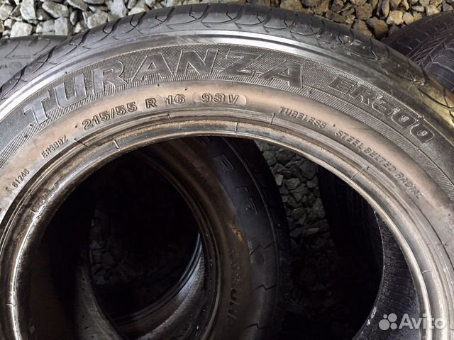 Bridgestone 215/55 R16, 2 шт