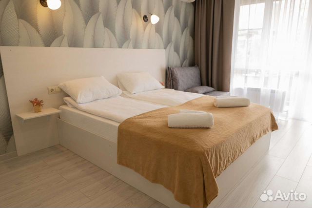 

Квартира-студия, 30 м², 2 кровати