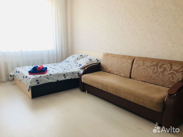 

1-к. квартира, 44 м², 2 кровати