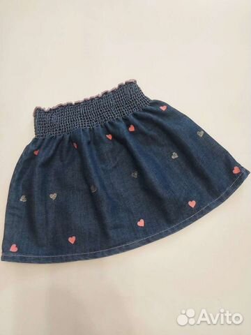 Юбка джинсовая