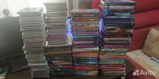 Фильмы и игры на CD, DVD, Blu-Ray