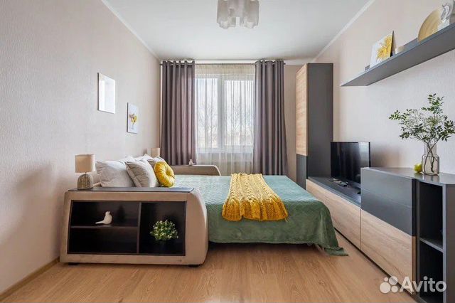 

1-к. квартира, 36 м², 2 кровати