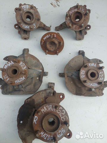 Поворотный кулак. Ступица на Мазду 3бк, 323,626