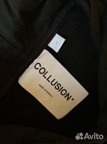 Черная толстовка collusion