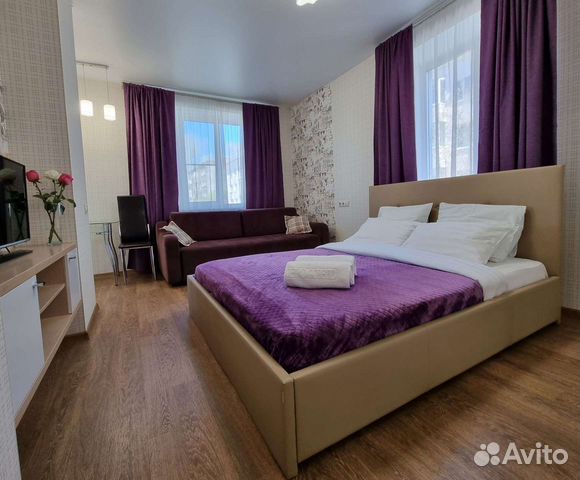 

1-к. квартира, 32 м², 2 кровати