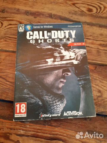 Диск call OF duty ghost PC русская версия