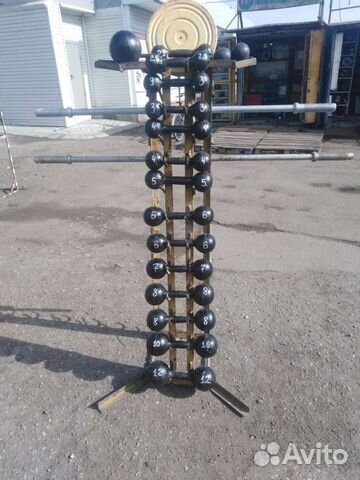 Гантели разборные, литые