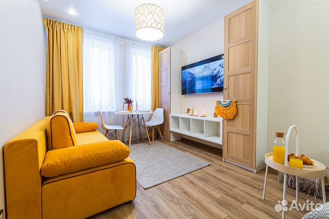 

Квартира-студия, 22 м², 2 кровати