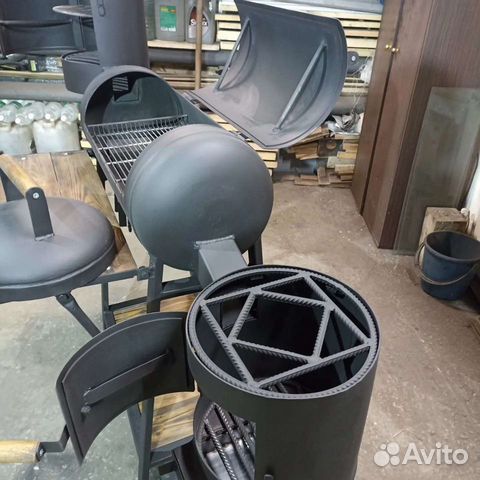 Мангал барбекю коптильня