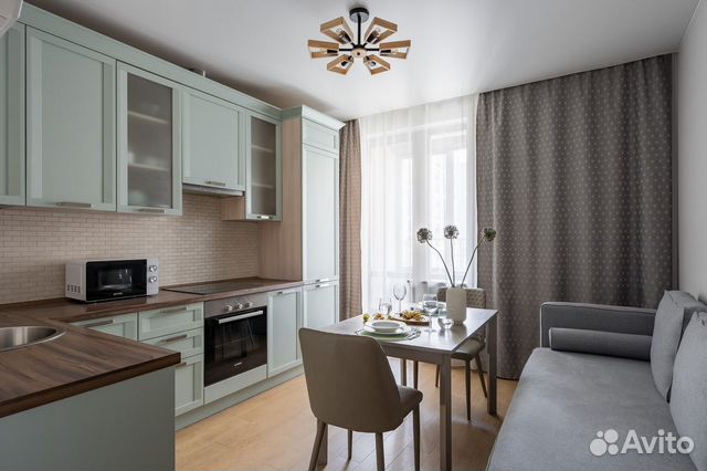 

1-к. квартира, 45 м², 2 кровати
