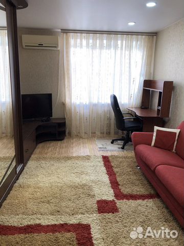 

1-к. квартира, 40 м², 2 кровати