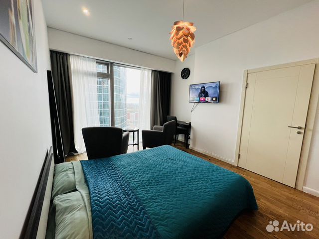 

Квартира-студия, 35 м², 1 кровать