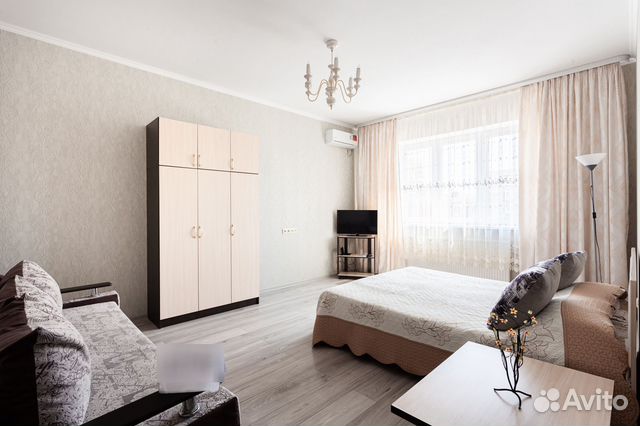 

1-к. квартира, 44 м², 1 кровать