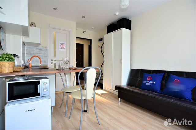 

Квартира-студия, 16 м², 1 кровать