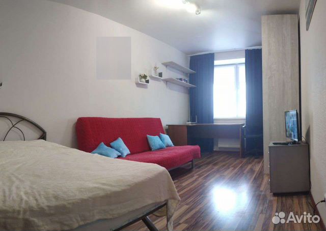 

1-к. квартира, 39 м², 2 кровати