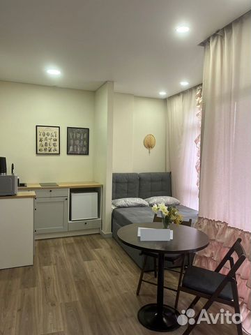 

Квартира-студия, 32 м², 2 кровати