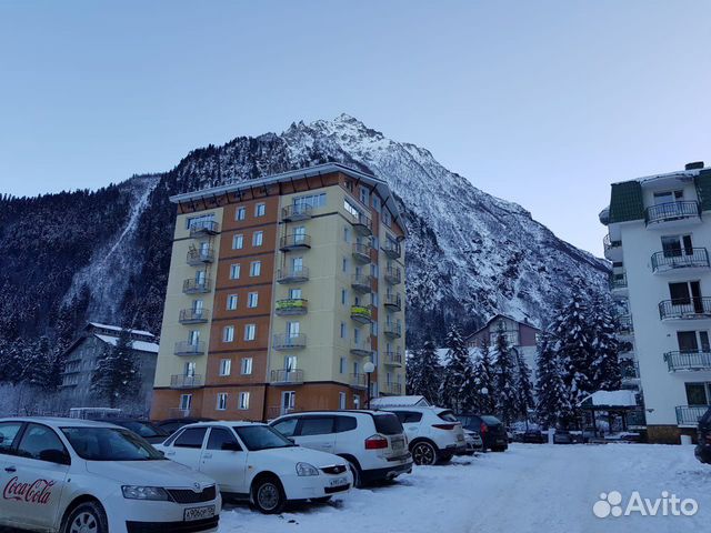 

Квартира-студия, 40 м², 2 кровати