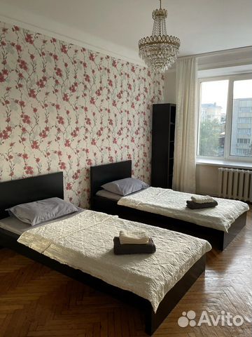 

3-к. квартира, 60 м², 4 кровати