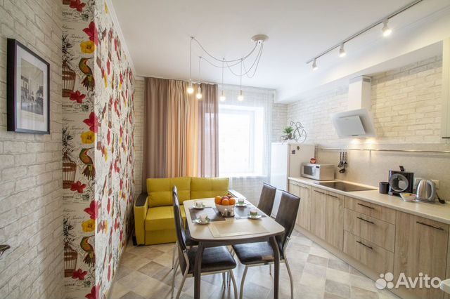 

1-к. квартира, 43 м², 2 кровати