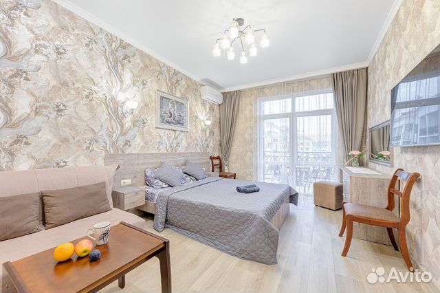 

1-к. квартира, 55 м², 3 кровати