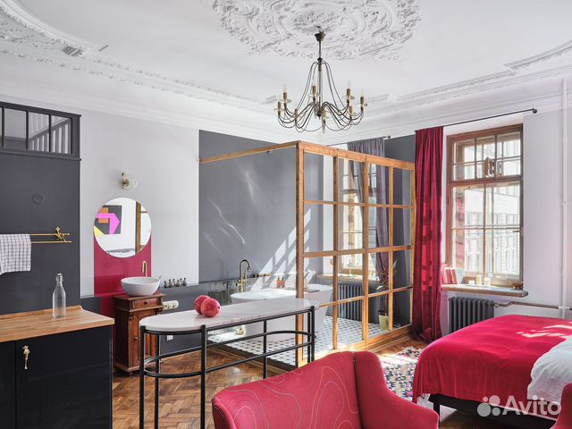 

Квартира-студия, 27 м², 1 кровать