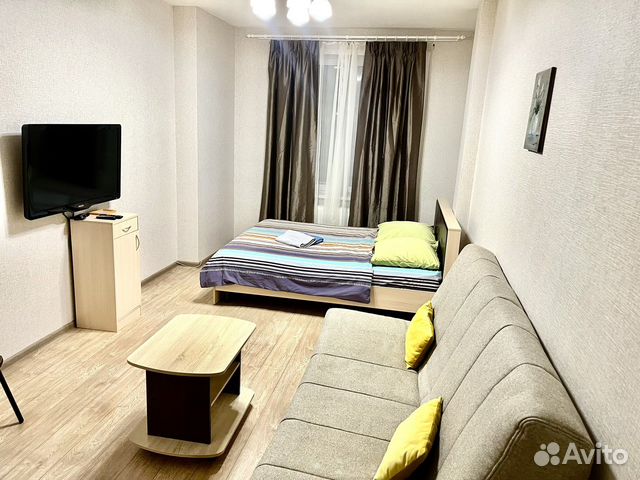

1-к. квартира, 40 м², 2 кровати