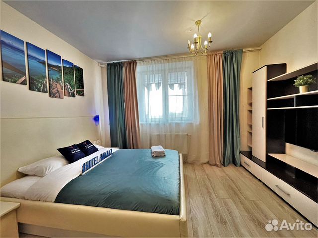 

Квартира-студия, 32 м², 1 кровать