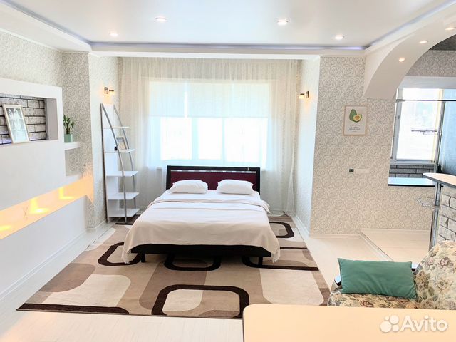 

Квартира-студия, 45 м², 2 кровати