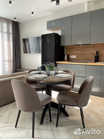 

1-к. квартира, 40 м², 2 кровати