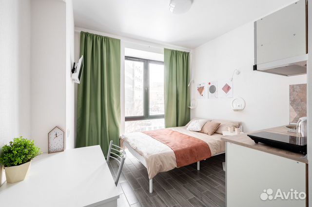 

Квартира-студия, 13 м², 1 кровать