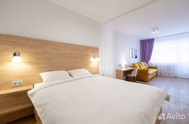 

1-к. квартира, 48 м², 2 кровати