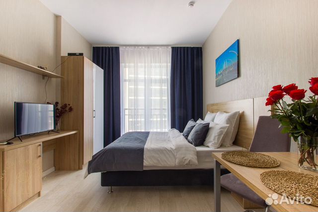 

Квартира-студия, 25 м², 1 кровать