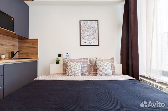 

Квартира-студия, 18,4 м², 1 кровать