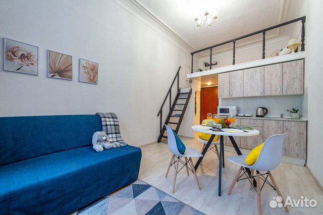 

Квартира-студия, 24 м², 2 кровати