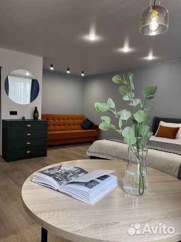

Квартира-студия, 35 м², 2 кровати