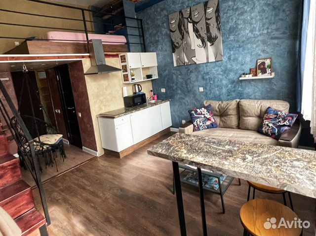 

Квартира-студия, 36 м², 2 кровати