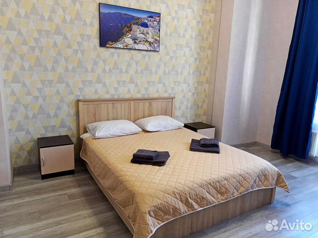 

1-к. квартира, 54 м², 2 кровати
