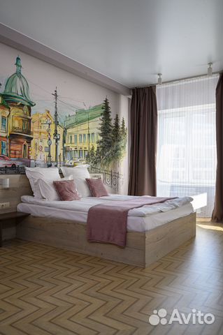 

1-к. квартира, 37 м², 2 кровати